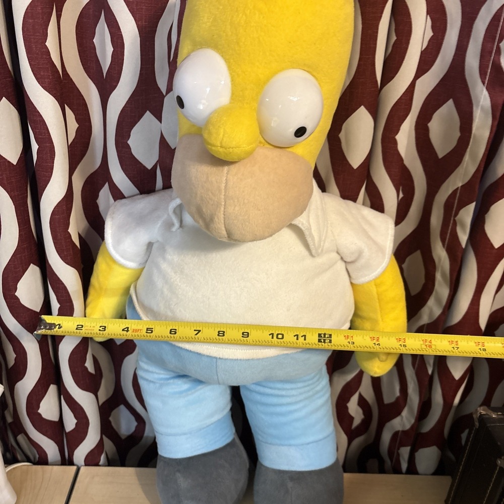 Homer Simpson Plush 29" 2004 Toy Factory The Simpsons - Picture 7 of 16